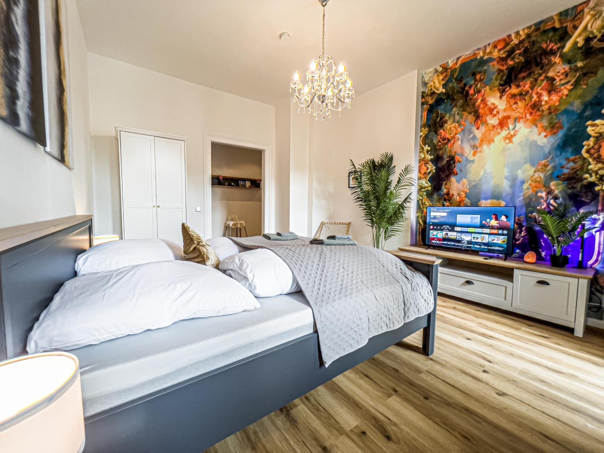 Grosse 3 Schlafzimmer Unterkunft Mit Kueche, Bad, Waschmaschine & Balkon Am Zoo Lipcse Kültér fotó